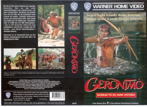 90787 GERONIMO (VHS)